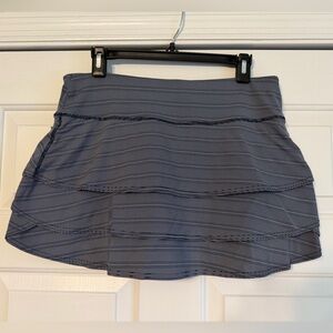 Athleta Striped Layered Skirt